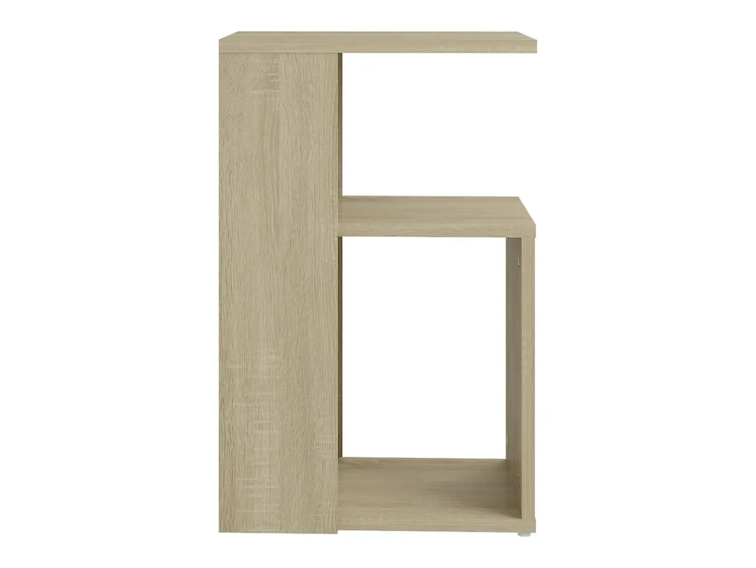 Mesa de centro 36x30x56 cm contraplacado cor carvalho sonoma PT554514^ Mesa De Centro