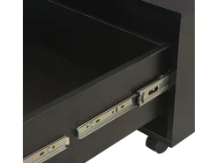 Discount vidaxl Mesa de centro 60x60x35 cm contraplacado brilhante Preto