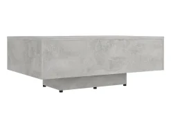Mesa De Centro* Mesa de centro 85x55x31 cm contraplacado cimento PT288866 Cinzento