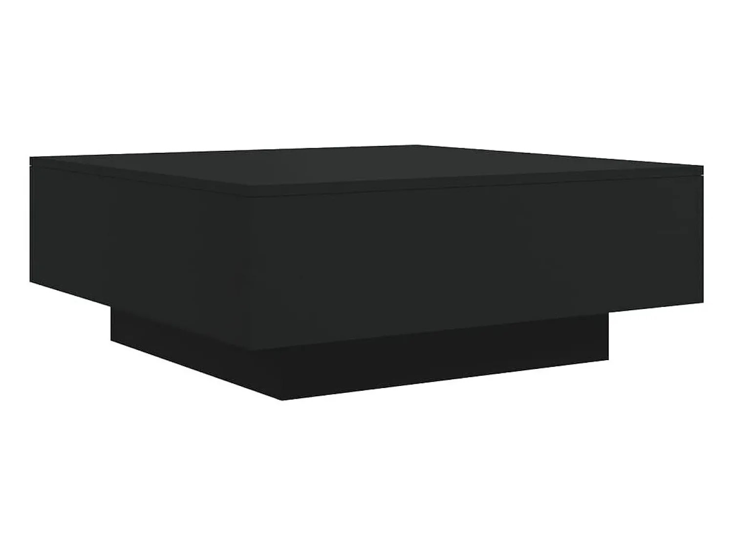Mesa de centro 80x80x31 cm contraplacado PT176291^ Mesa De Centro