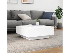 Hot Mesa de centro 80x80x31 cm contraplacado PT594361 Branco
