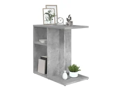 Clearance Mesa de centro 50x30x50 cm contraplacado cimento PT861154 Cinzento