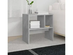 Clearance Mesa de centro 50x30x50 cm contraplacado cimento PT861154 Cinzento