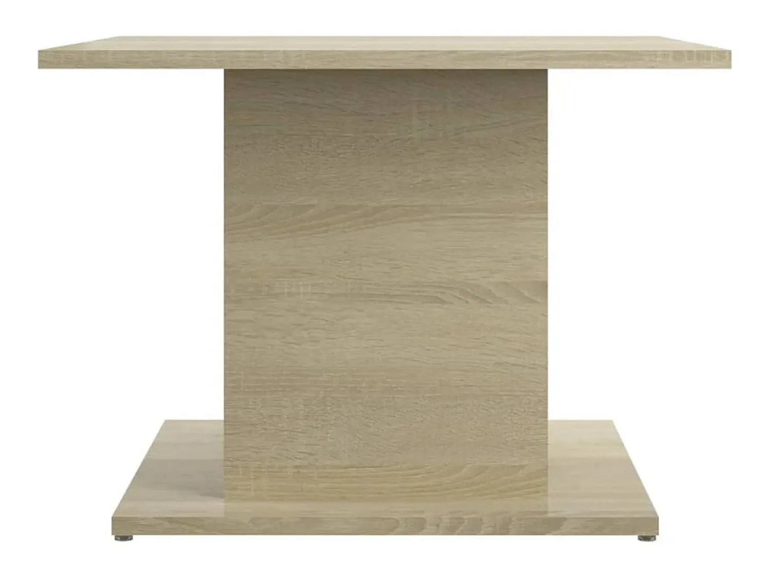 Mesa de centro 55,5x55,5x40 cm contraplacado carvalho sonoma PT641665^ Mesa De Centro