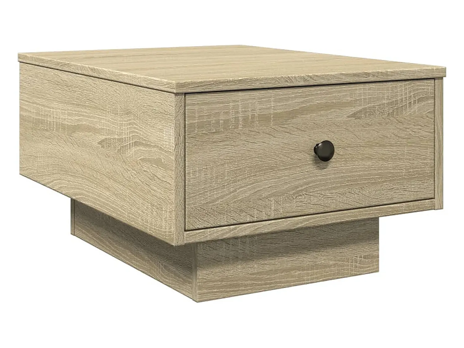Mesa De Centro*vidaxl Mesa de centro 60x45x31 cm contraplacado carvalho sonoma Natural claro