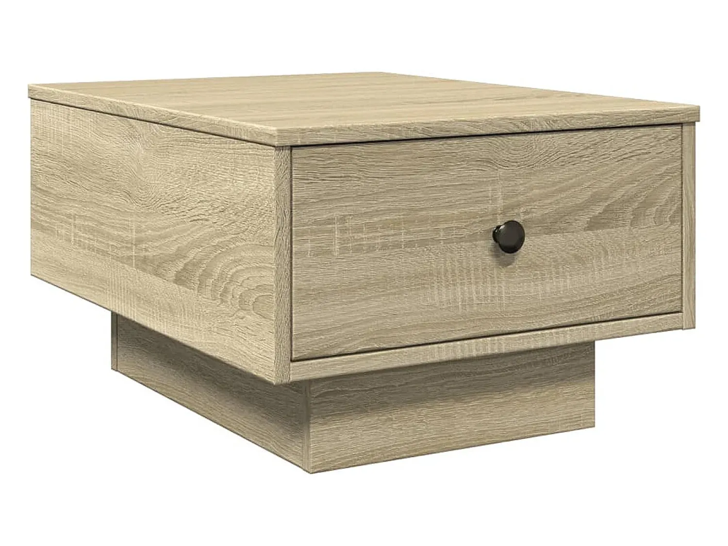 Mesa De Centro*vidaxl Mesa de centro 60x45x31 cm contraplacado carvalho sonoma Natural claro