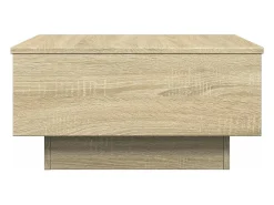 Mesa De Centro*vidaxl Mesa de centro 60x45x31 cm contraplacado carvalho sonoma Natural claro