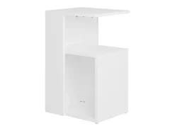 Mesa De Centro| Mesa de centro 36x30x56 cm contraplacado PT340711 Branco