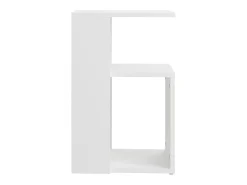 Mesa De Centro| Mesa de centro 36x30x56 cm contraplacado PT340711 Branco