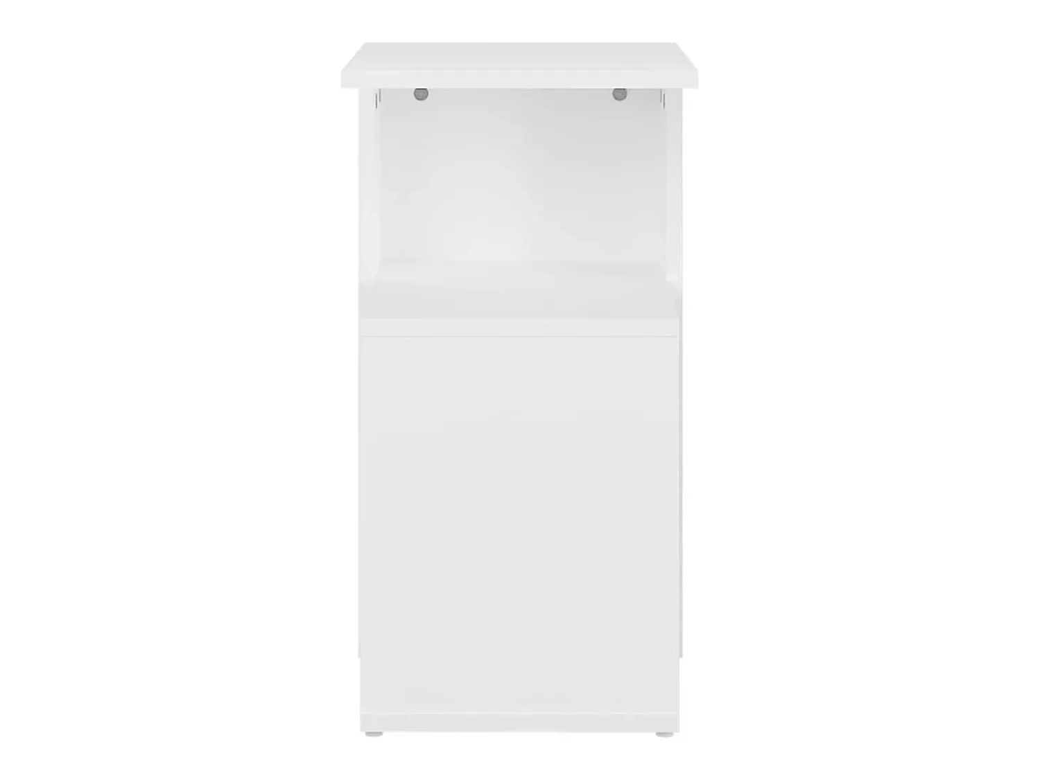 Mesa De Centro| Mesa de centro 36x30x56 cm contraplacado PT340711 Branco