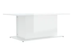 Mesa de centro 102x55,5x40 cm contraplacado brilhante PT931181^ Mesa De Centro