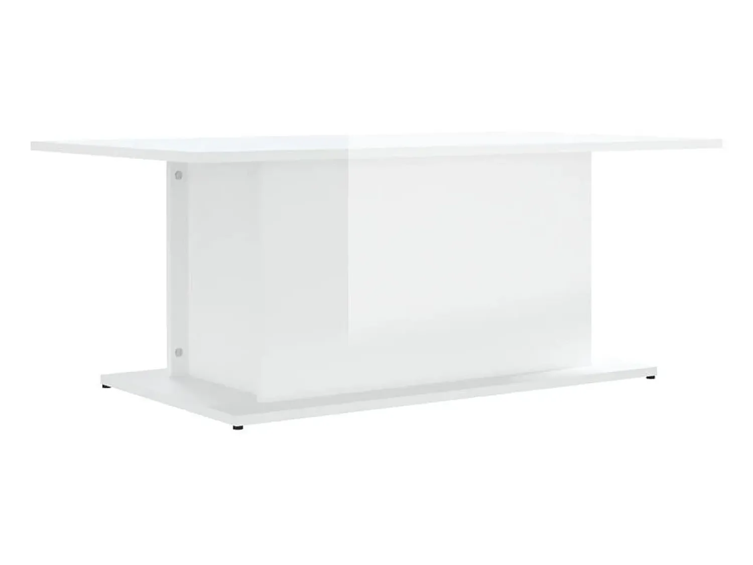 Mesa de centro 102x55,5x40 cm contraplacado brilhante PT931181^ Mesa De Centro