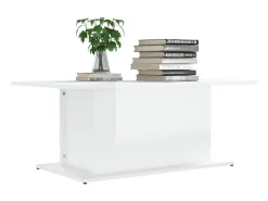 Mesa de centro 102x55,5x40 cm contraplacado brilhante PT931181^ Mesa De Centro