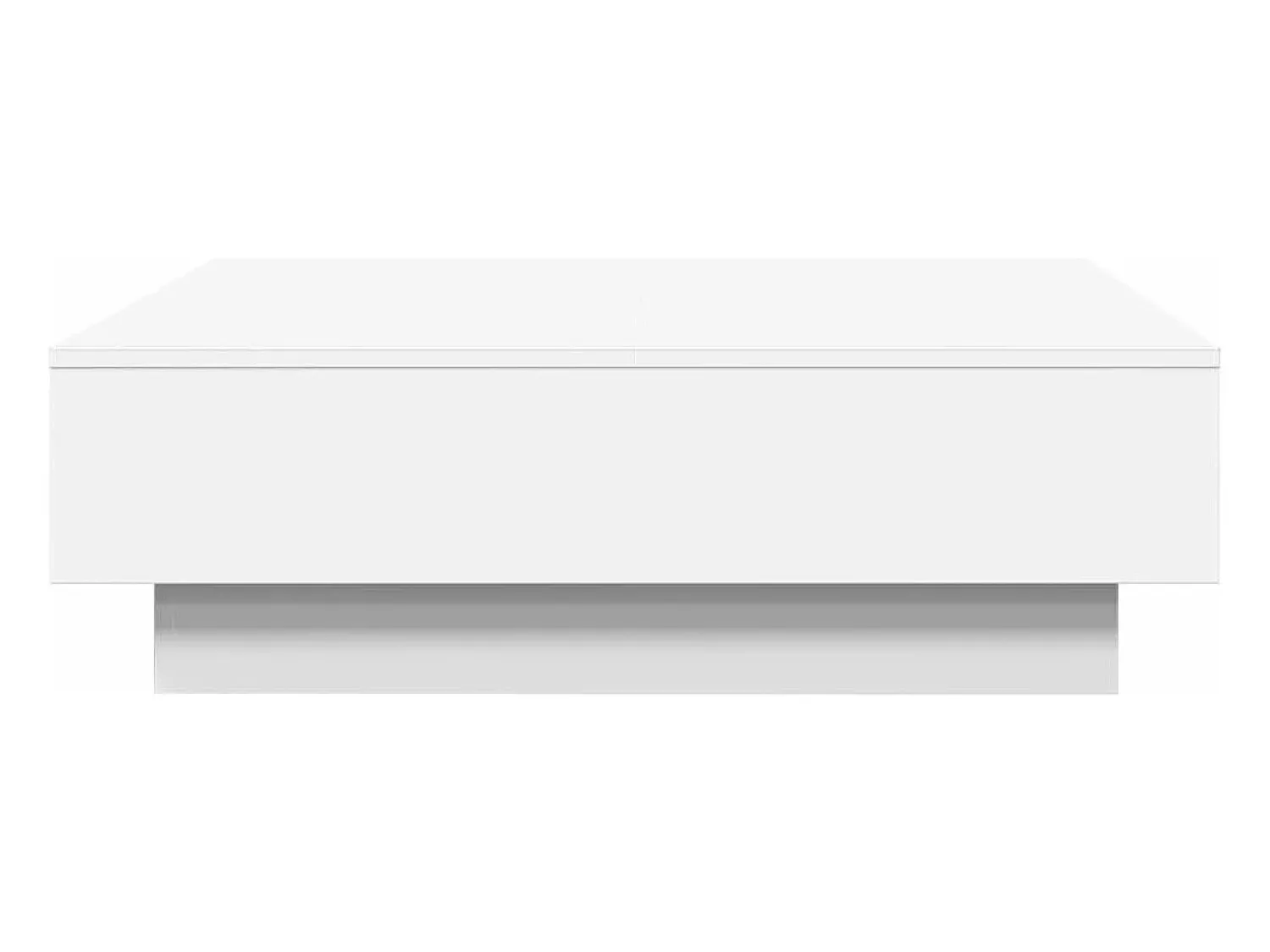 Mesa De Centro*vidaxl Mesa de centro 90x90x28 cm contraplacado Branco