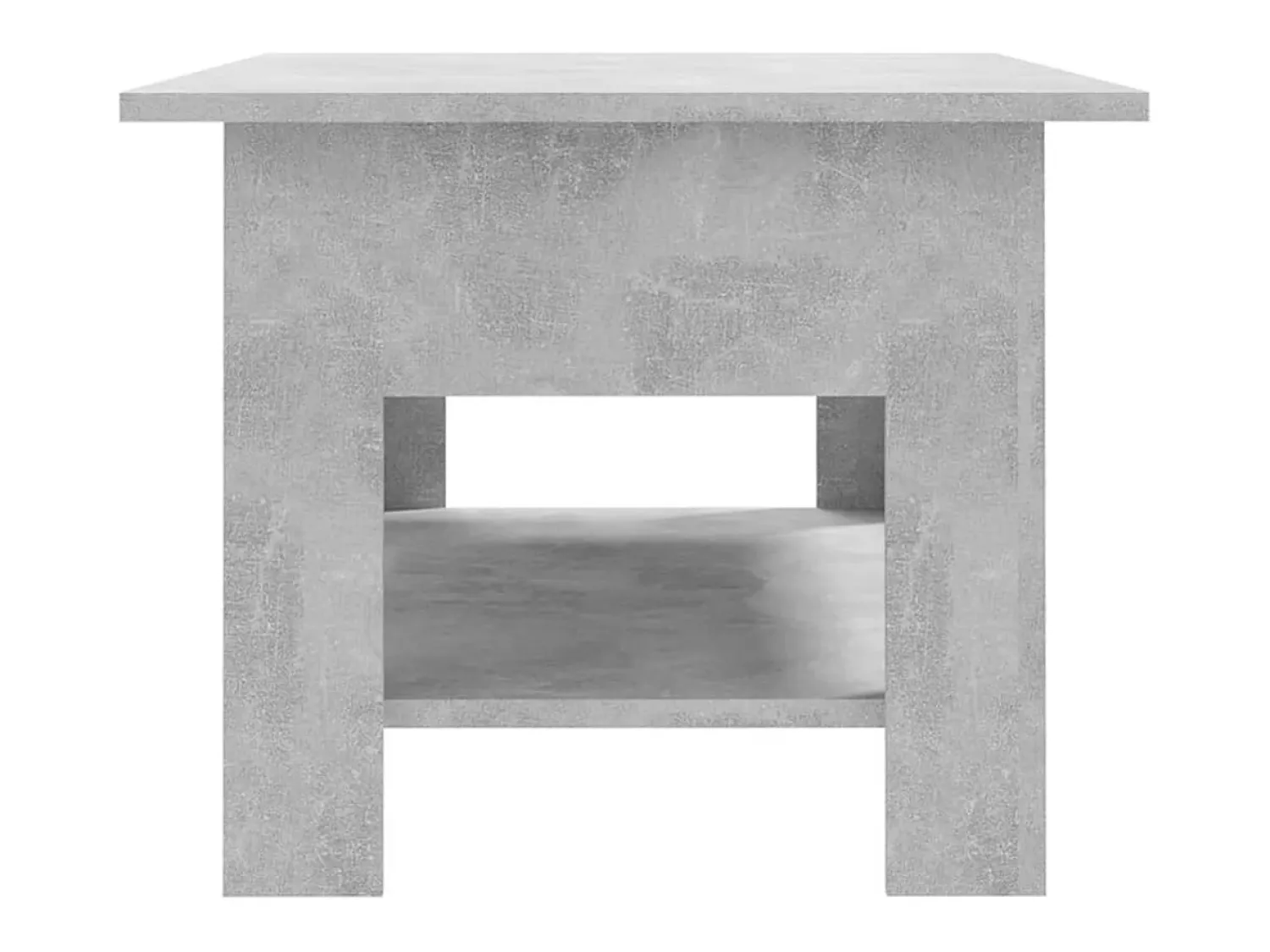 Mesa De Centro| Mesa de centro 102x55x42 cm contraplacado cimento PT721930 Cinzento