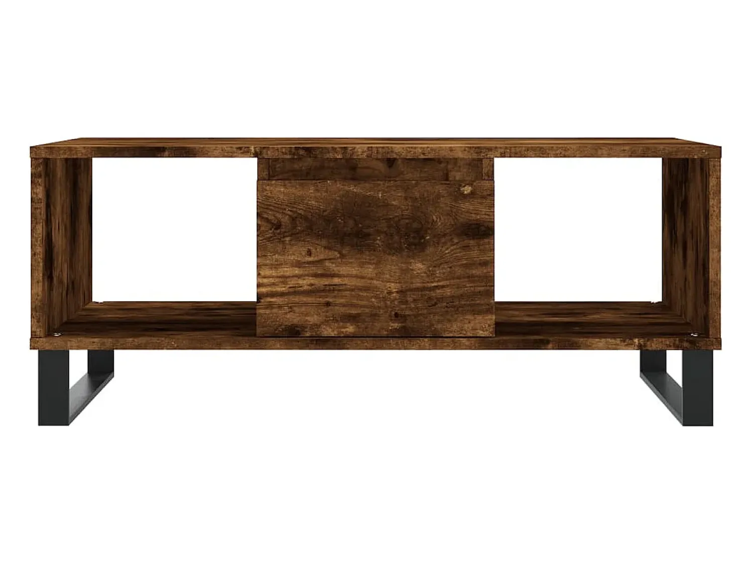 Mesa De Centro* Mesa de centro 90x50x36,5 cm derivados madeira carvalho fumado PT813986 Castanho