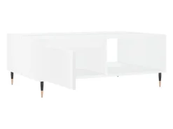 Mesa De Centro|vidaxl Mesa de centro 90x60x35 cm derivados de madeira Branco
