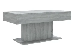 Mesa De Centro* Mesa de centro 96x50x45 cm derivados de madeira sonoma PT216977 Cinzento