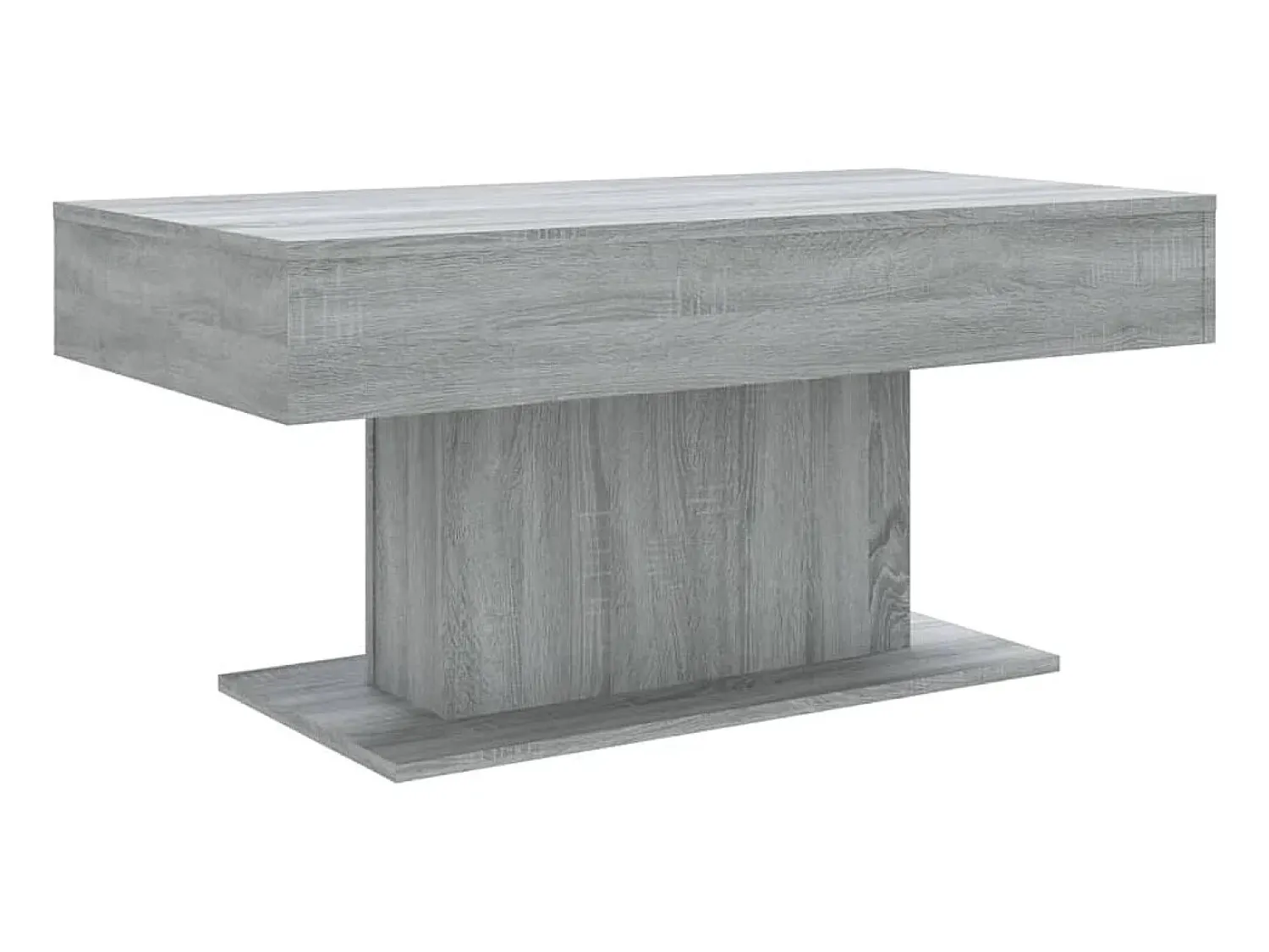 Mesa De Centro* Mesa de centro 96x50x45 cm derivados de madeira sonoma PT216977 Cinzento