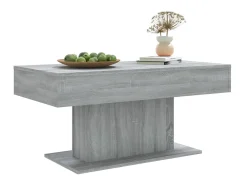 Mesa De Centro* Mesa de centro 96x50x45 cm derivados de madeira sonoma PT216977 Cinzento