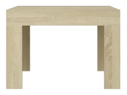 Mesa De Centro* Mesa de centro 50x50x35 cm derivados de madeira carvalho sonoma PT641516 Castanho