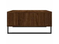 Mesa de centro 60x60x30 cm derivados madeira carvalho PT613647^ Mesa De Centro