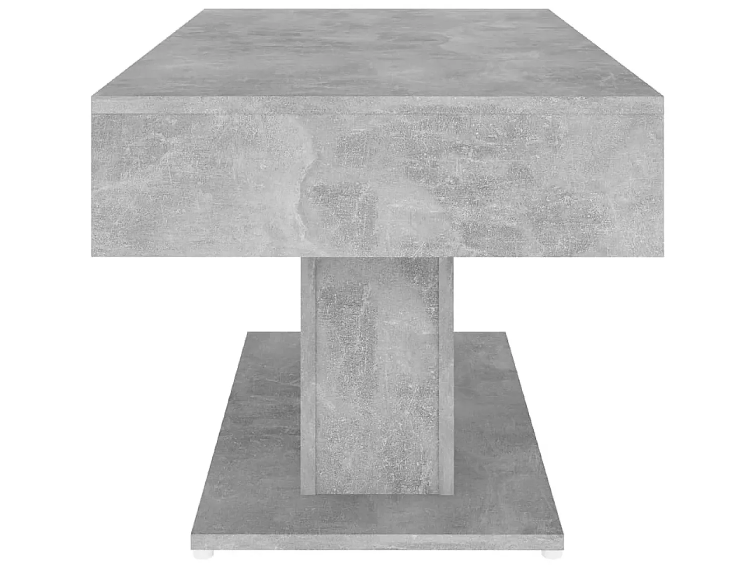Mesa De Centro* Mesa de centro 96x50x45 cm derivados madeira cimento PT498074 Cinzento