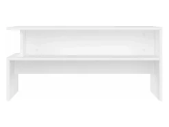 Mesa De Centro|vidaxl Mesa de centro 90x55x42,5 cm derivados de madeira Branco