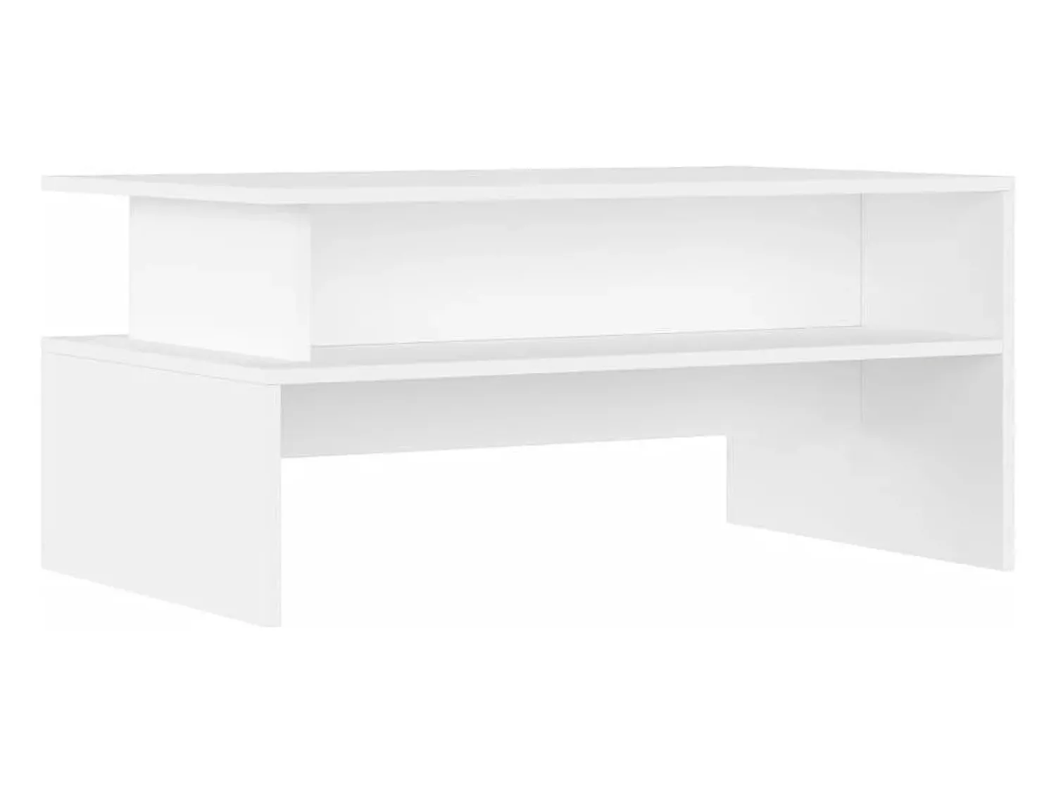 Mesa De Centro|vidaxl Mesa de centro 90x55x42,5 cm derivados de madeira Branco