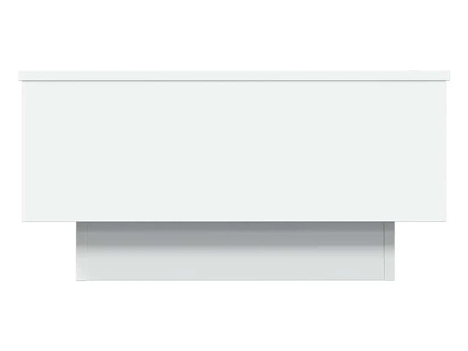 Mesa De Centro|vidaxl Mesa de centro 60x45x31 cm derivados de madeira Branco