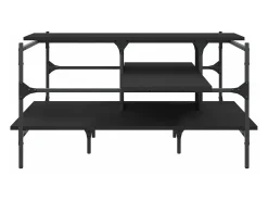 Mesa De Centro* Mesa de centro 100x100x48,5 cm derivados de madeira PT600681 Preto