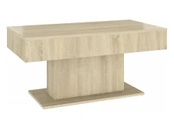 Online vidaxl Mesa de centro 96x50x45 cm derivados de madeira carvalho sonoma Natural claro