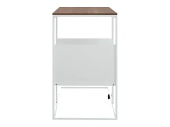 Mesa De Centro| Mesa de centro 55x36x59,5 cm derivados de madeira PT732909 Branco