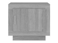Mesa De Centro* Mesa de centro 51x50x45 cm derivados de madeira sonoma PT633969 Cinzento