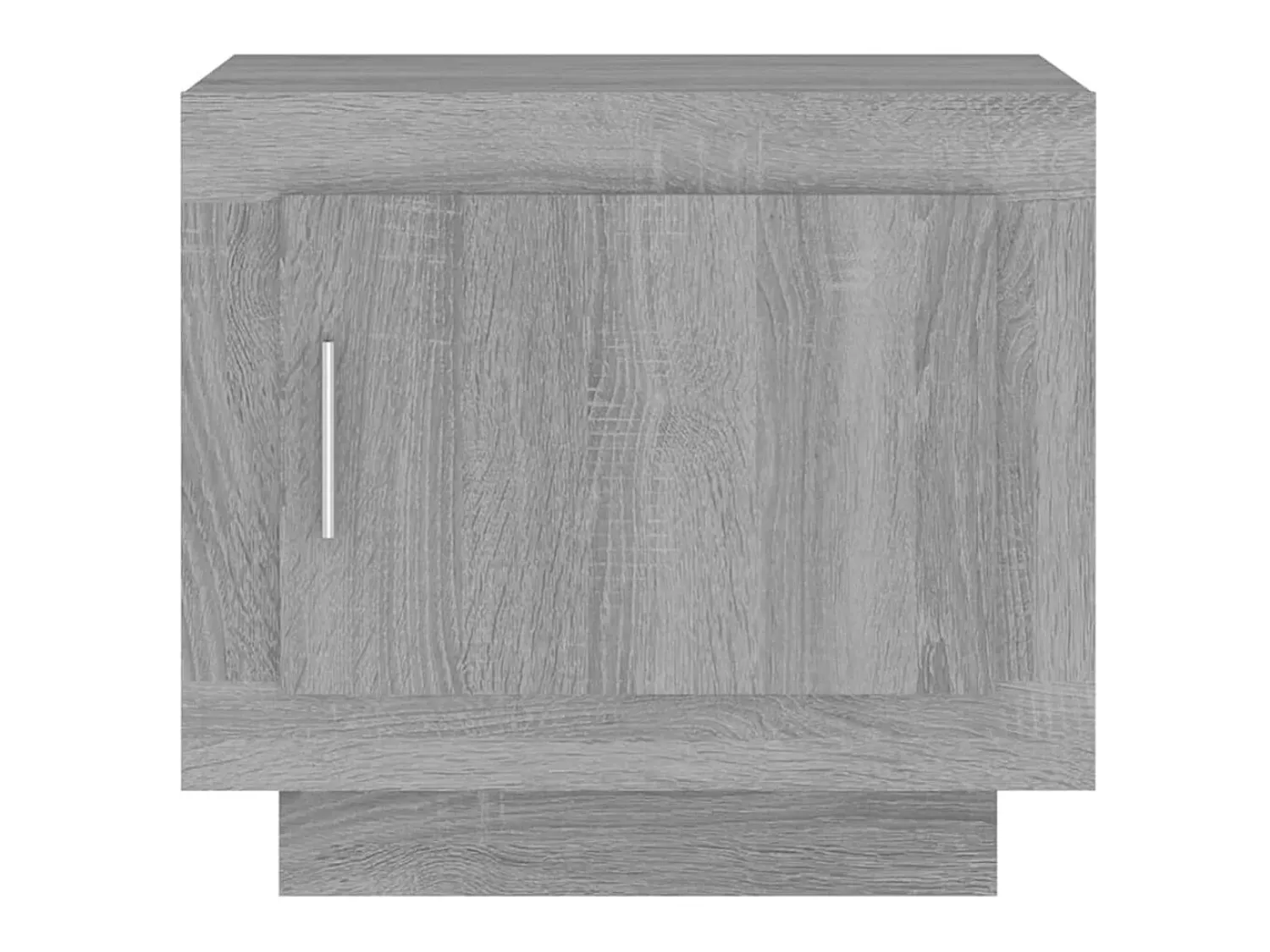 Mesa De Centro* Mesa de centro 51x50x45 cm derivados de madeira sonoma PT633969 Cinzento