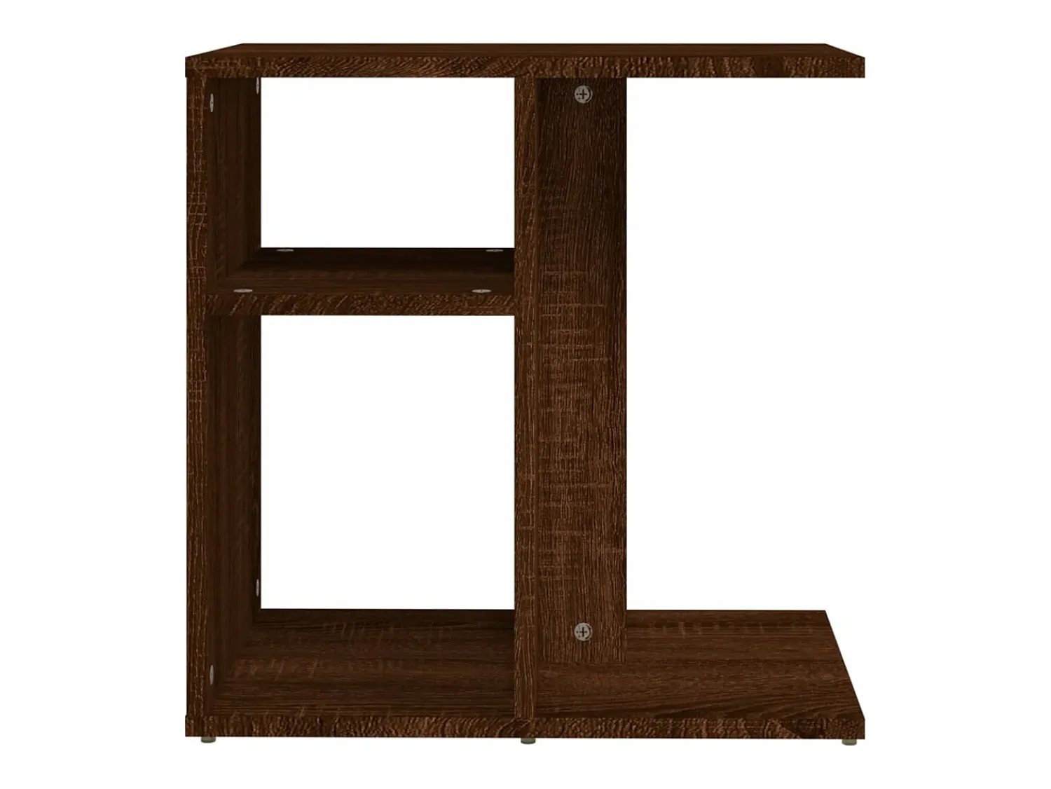 Mesa de centro 50x30x50 cm derivados madeira carvalho PT884156^ Mesa De Centro