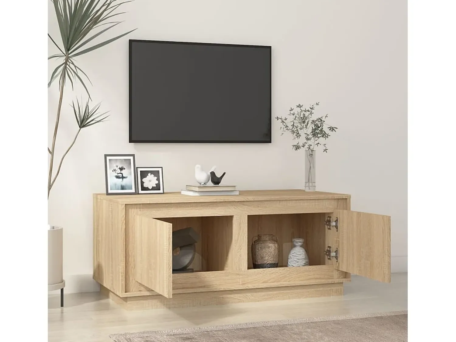 Sale Mesa de centro 102x50x44 cm derivados madeira carvalho sonoma PT211434 Castanho