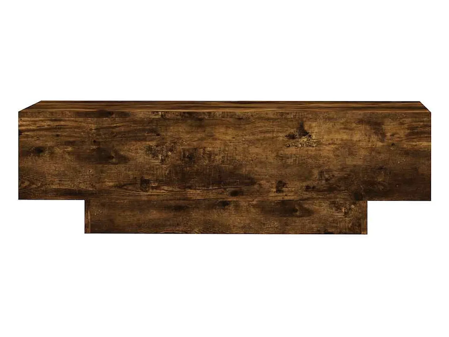 Mesa De Centro|vidaxl Mesa de centro 100x49,5x31 cm derivados madeira carvalho fumado Natural escuro