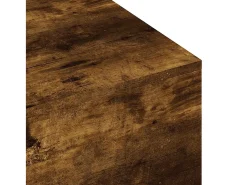 Mesa De Centro|vidaxl Mesa de centro 100x49,5x31 cm derivados madeira carvalho fumado Natural escuro