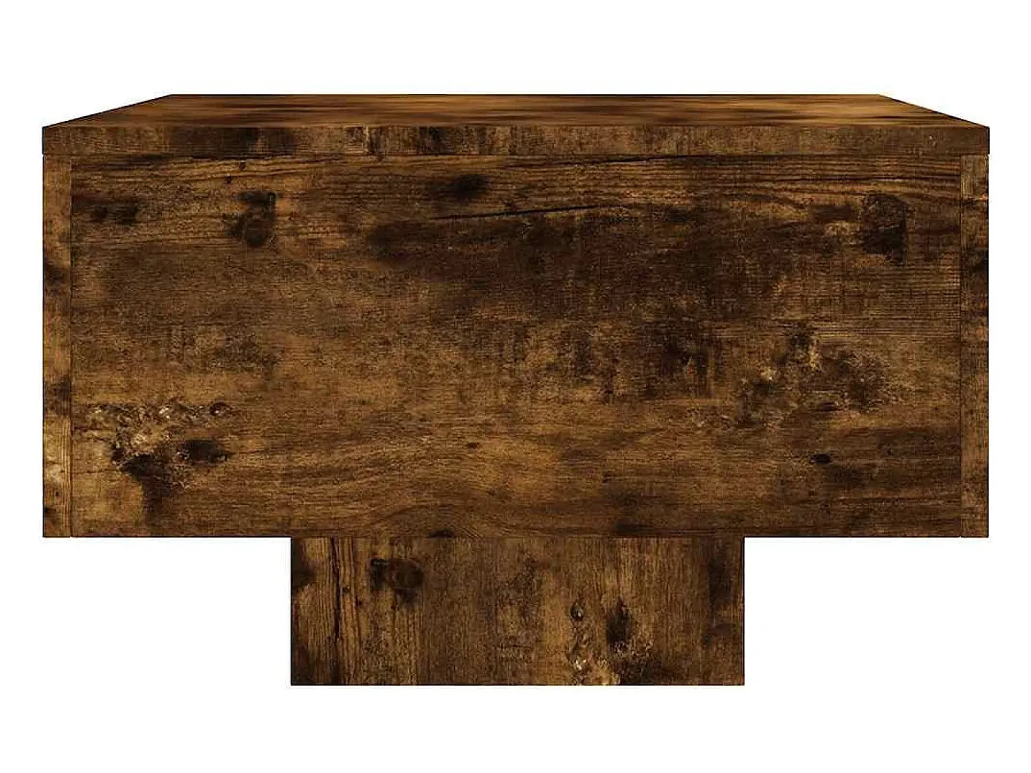 Mesa De Centro|vidaxl Mesa de centro 100x49,5x31 cm derivados madeira carvalho fumado Natural escuro