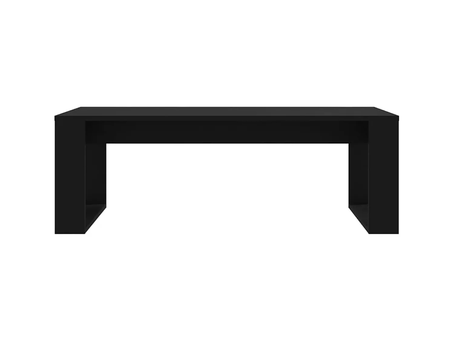 Best Mesa de centro 102x50x35 cm derivados de madeira PT221126 Preto