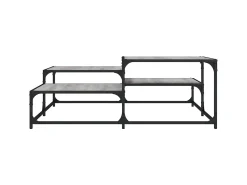 Mesa de centro 107x107x40 cm derivados de madeira cinza sonoma PT987903^ Mesa De Centro