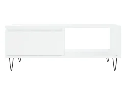 Mesa De Centro* Mesa de centro 90x60x35 cm derivados de madeira PT700822 Branco