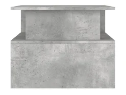 Mesa de centro 90x55x42,5 cm derivados de madeira cinza cimento PT711635^ Mesa De Centro