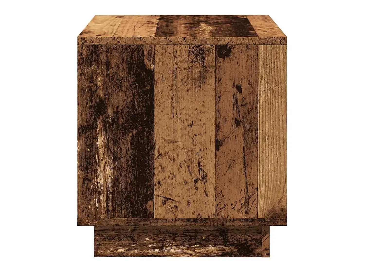 Mesa De Apoio|vidaxl Mesa de centro 40x40x43 cm derivados de madeira madeira velha Natural claro