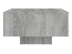 Mesa de centro 60x60x31,5 cm derivados de madeira cinza sonoma PT143788^ Mesa De Centro