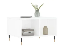 Mesa de centro 60x50x36,5 cm derivados madeira brilhante PT133992^ Mesa De Centro