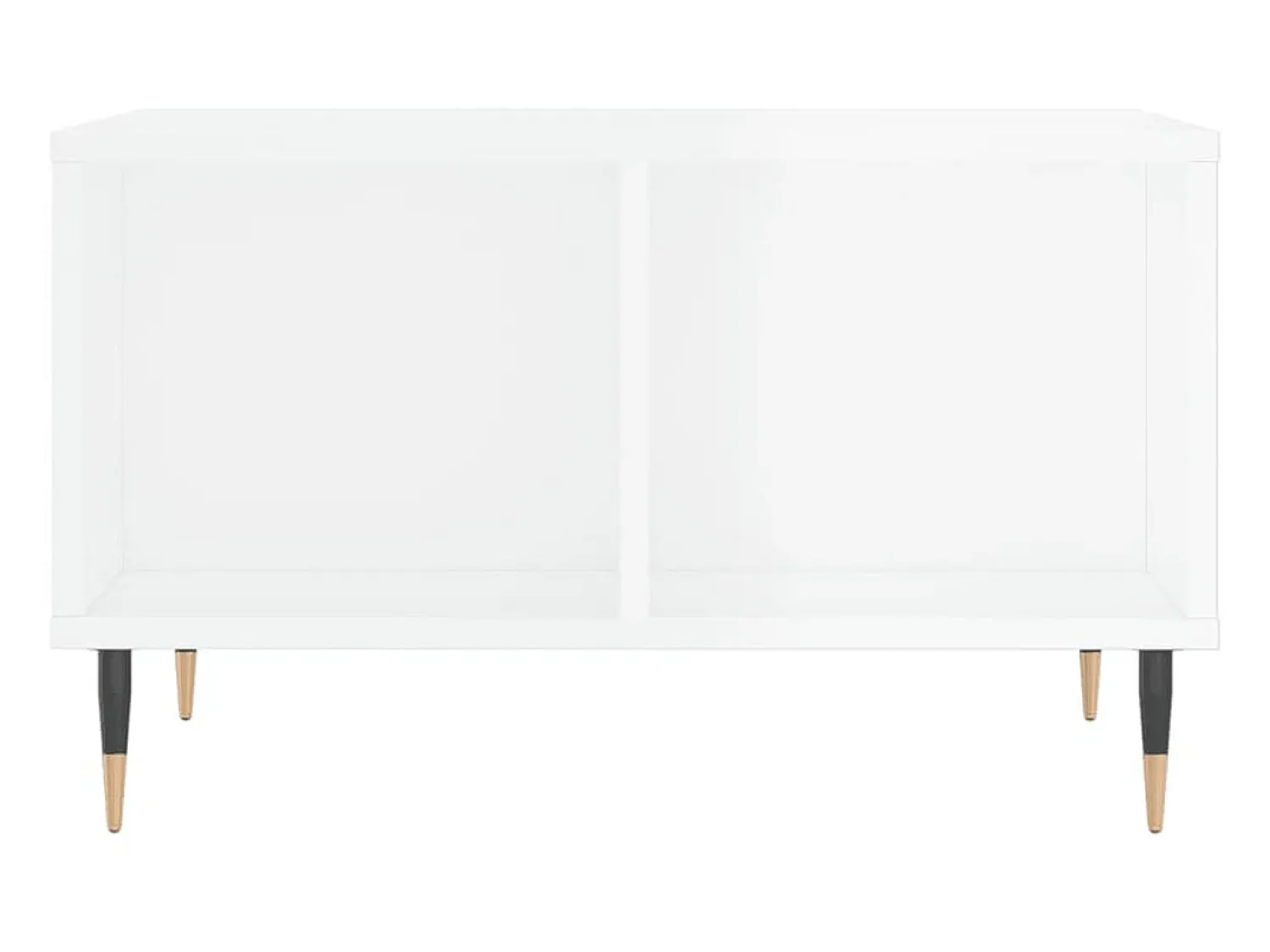 Mesa de centro 60x50x36,5 cm derivados madeira brilhante PT133992^ Mesa De Centro