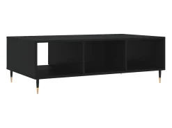 Mesa De Centro*vidaxl Mesa de centro 104x60x35 cm derivados de madeira Preto