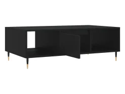 Mesa De Centro*vidaxl Mesa de centro 104x60x35 cm derivados de madeira Preto